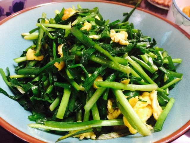 韭菜炒鸡蛋