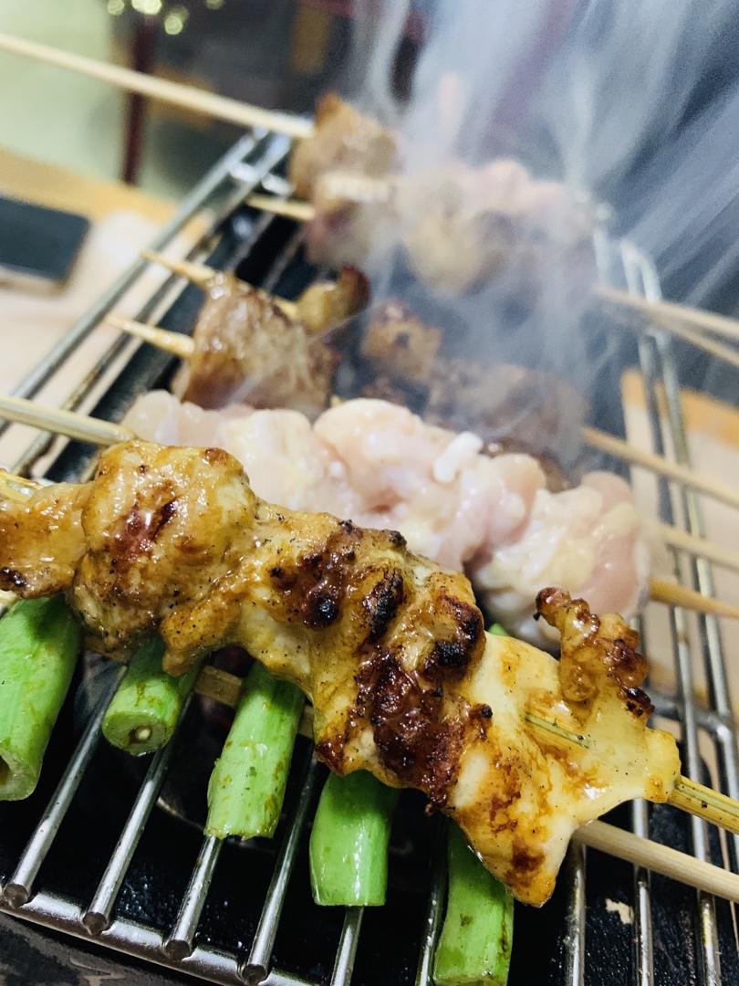 日式烧鸟——照烧鸡肉葱串（香嫩口感的下酒菜）