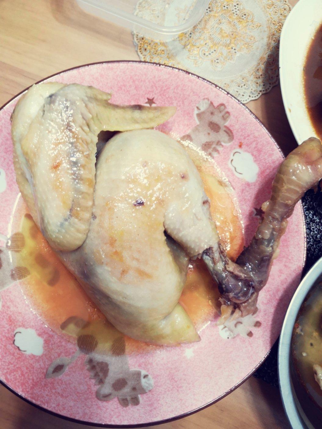 电饭煲版盐焗鸡