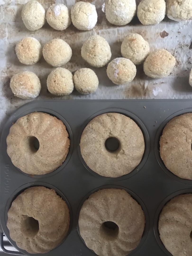 无油低卡椰蓉球饼干，胖胖的福音