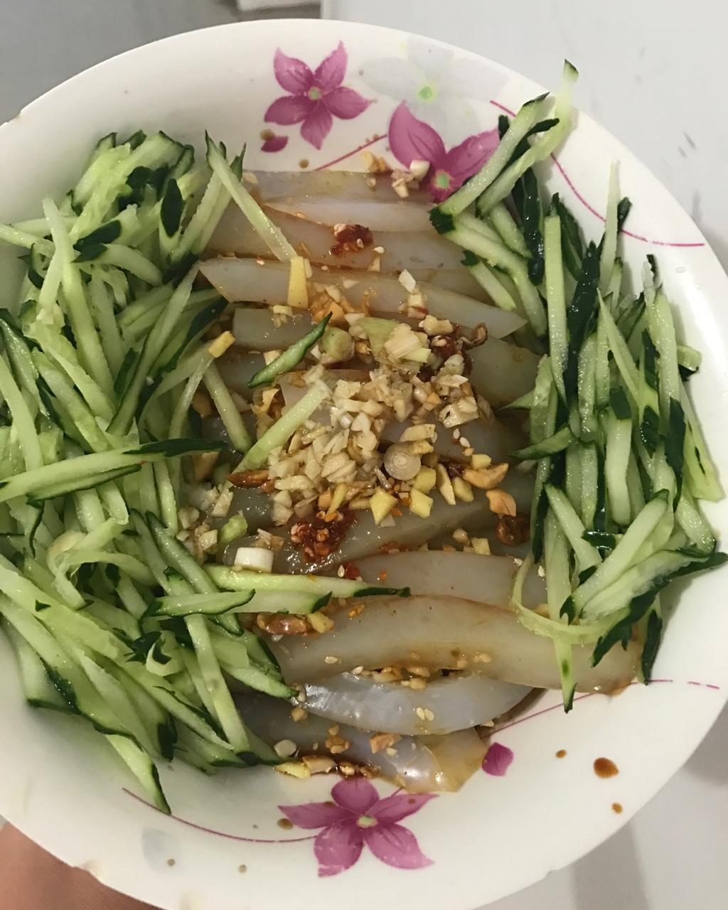 玉儿爱情小屋做的凉拌凉粉