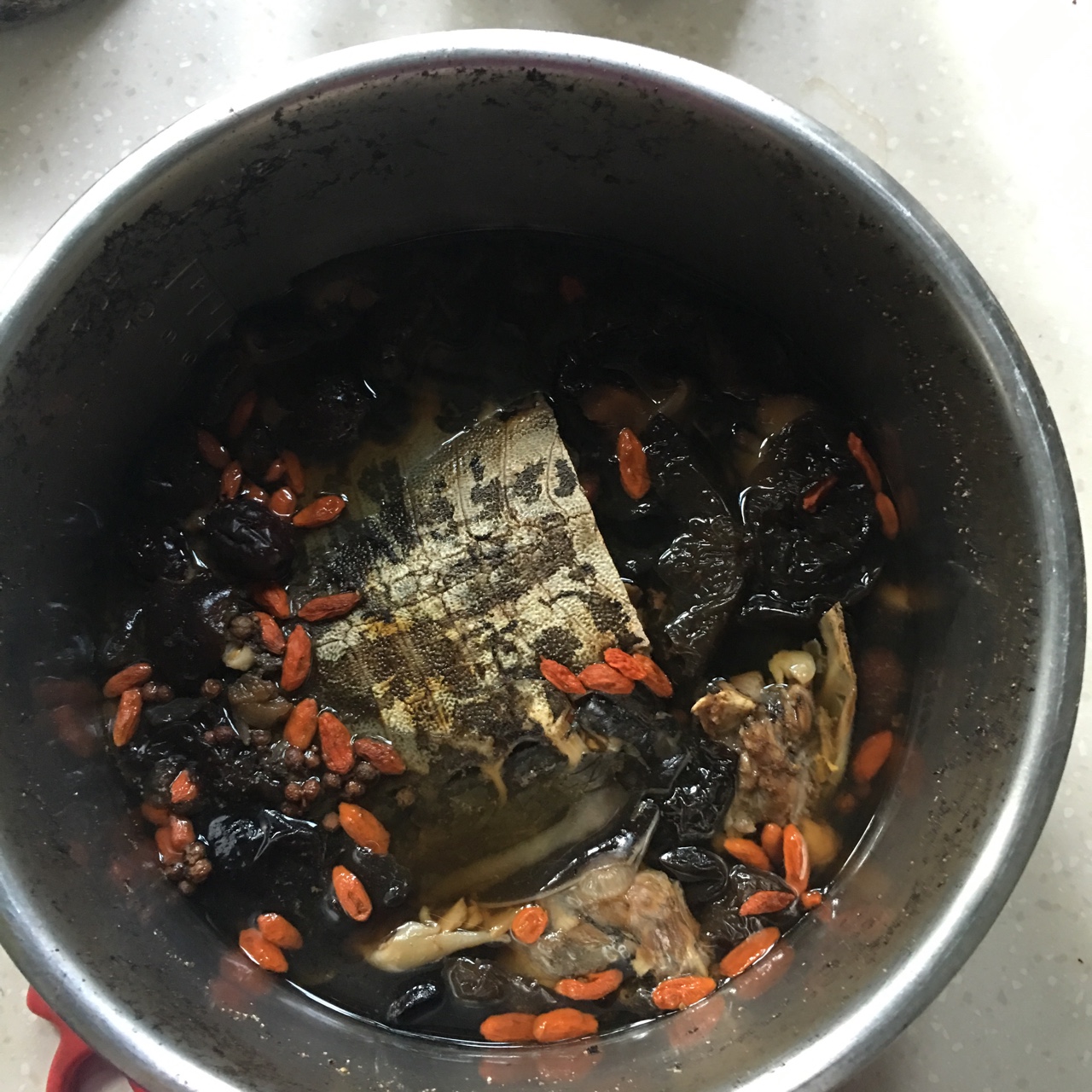 甲鱼山药香菇汤