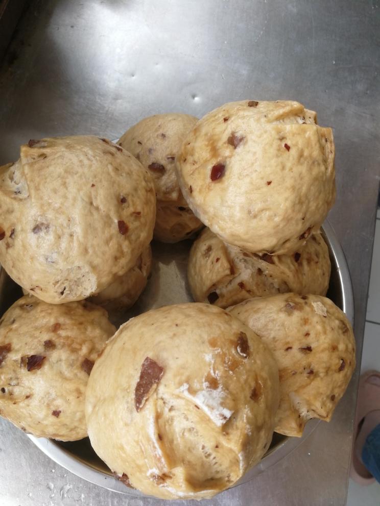 红糖红枣开花馒头（一次性发酵）