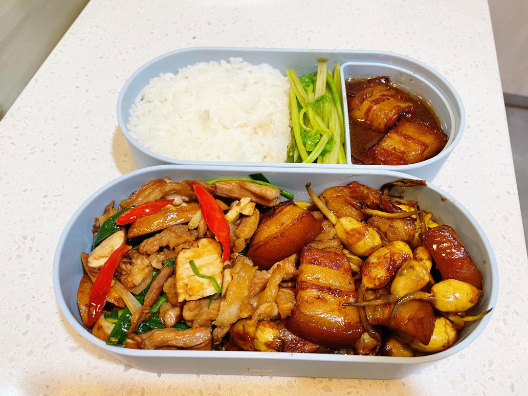 色香味美——鹌鹑蛋红烧肉（少油健康版）