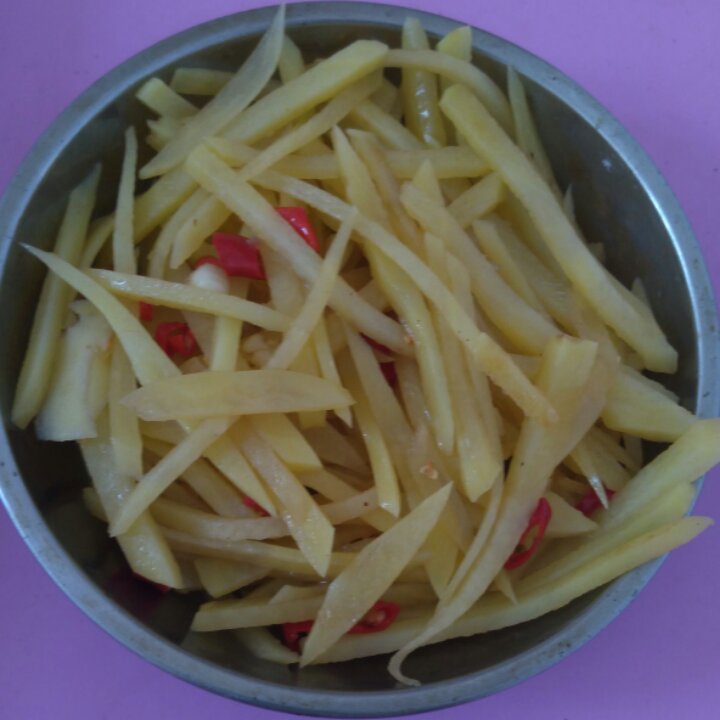 醋溜土豆丝