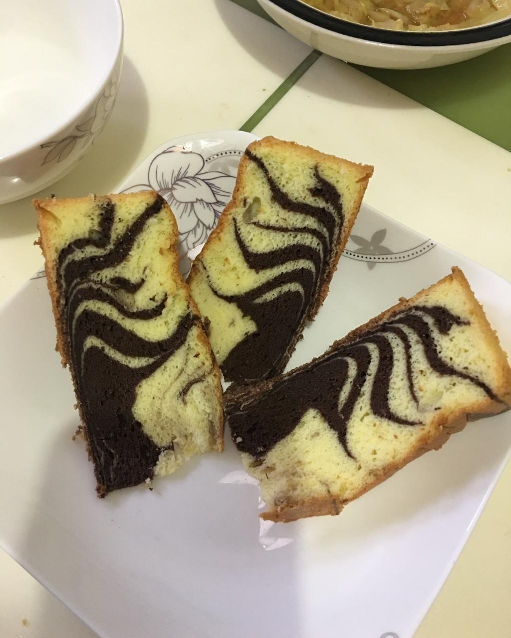 斑马纹酸奶蛋糕