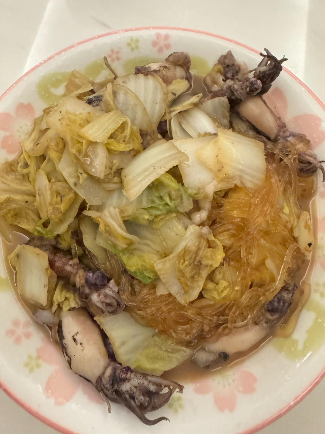 白菜海兔炖粉条