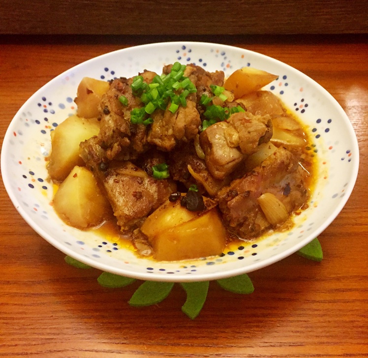 豉椒蒸土豆排骨