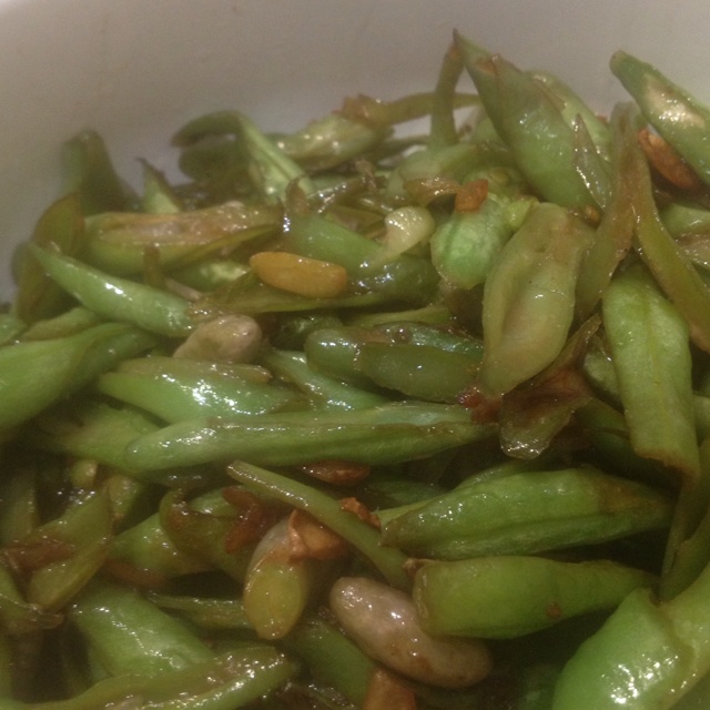 清炒豆角