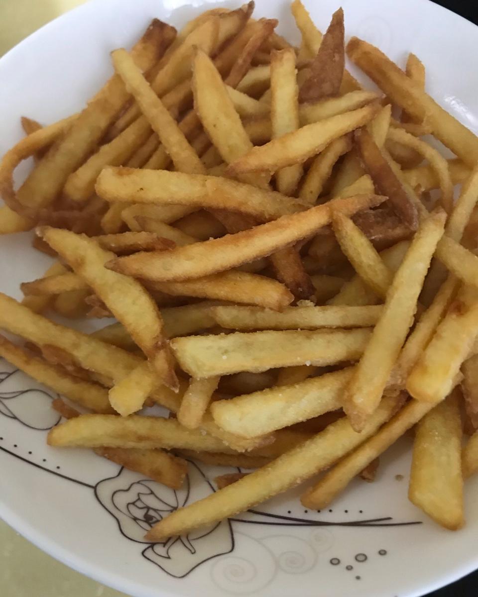 自己在家做外酥里嫩的薯条