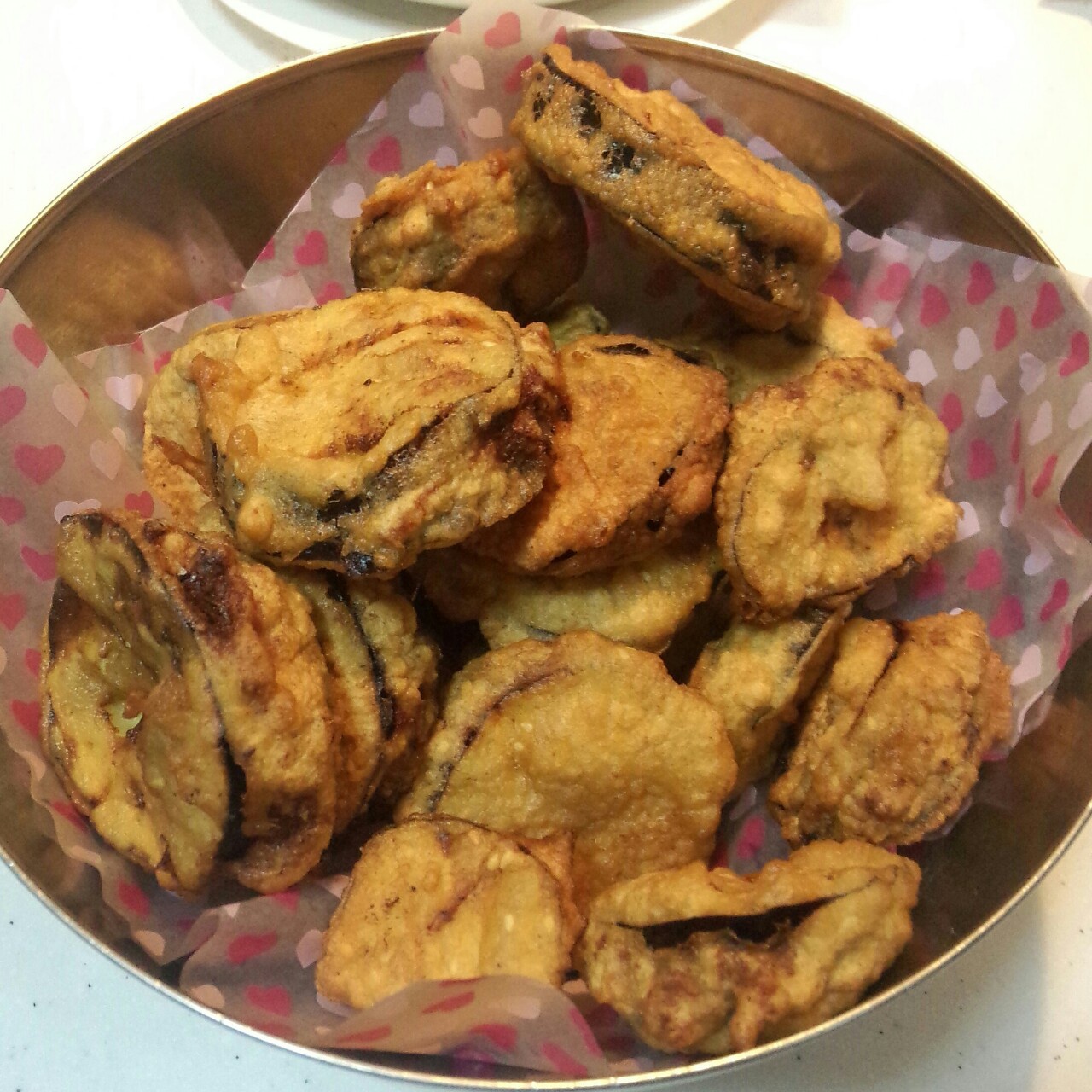 酥炸茄夹