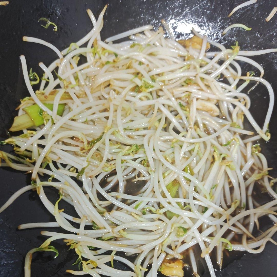 酸辣脆爽的炒豆芽