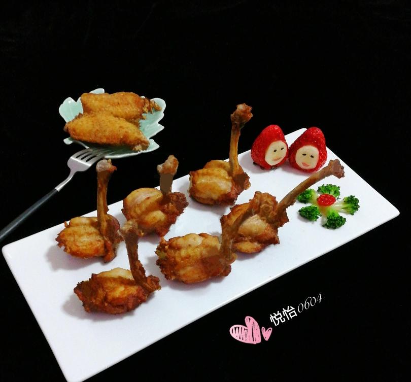 土豆泥版的【天鹅鸡翅】的做法