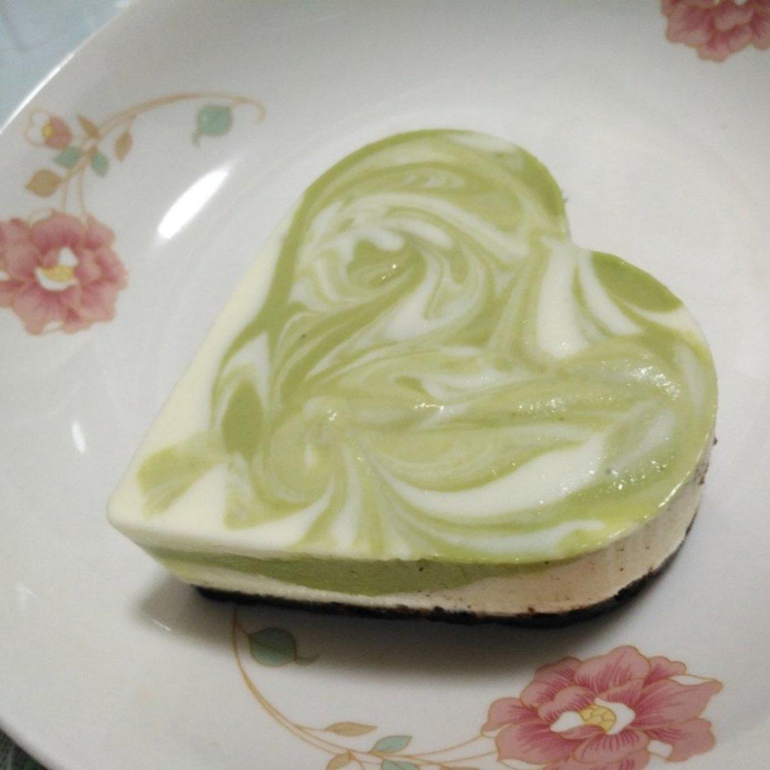 冷藏式抹茶大理石乳酪蛋糕