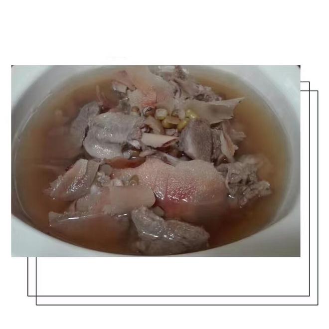 土茯苓绿豆煲老鸭的做法