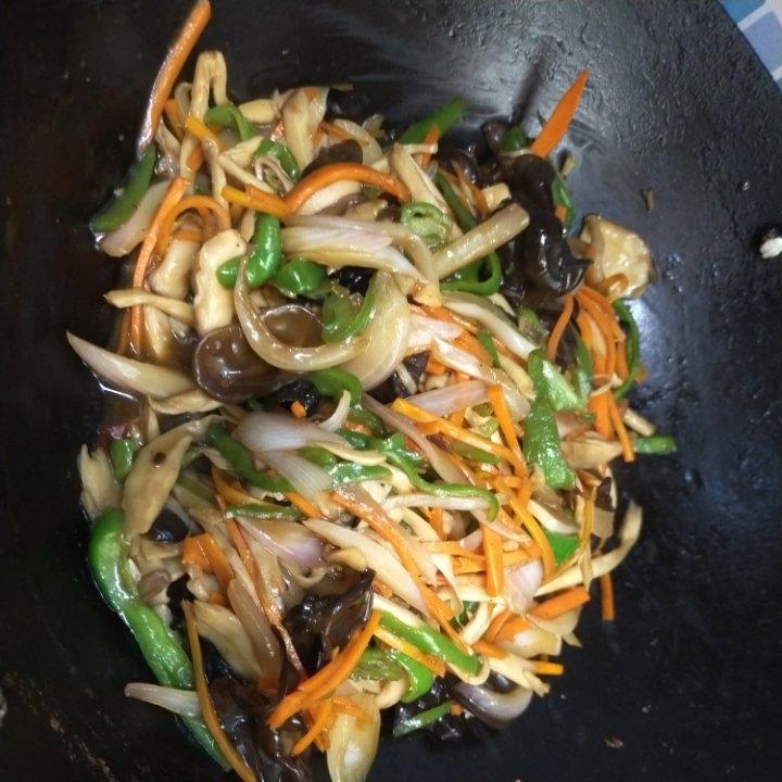 香炒杏鲍菇