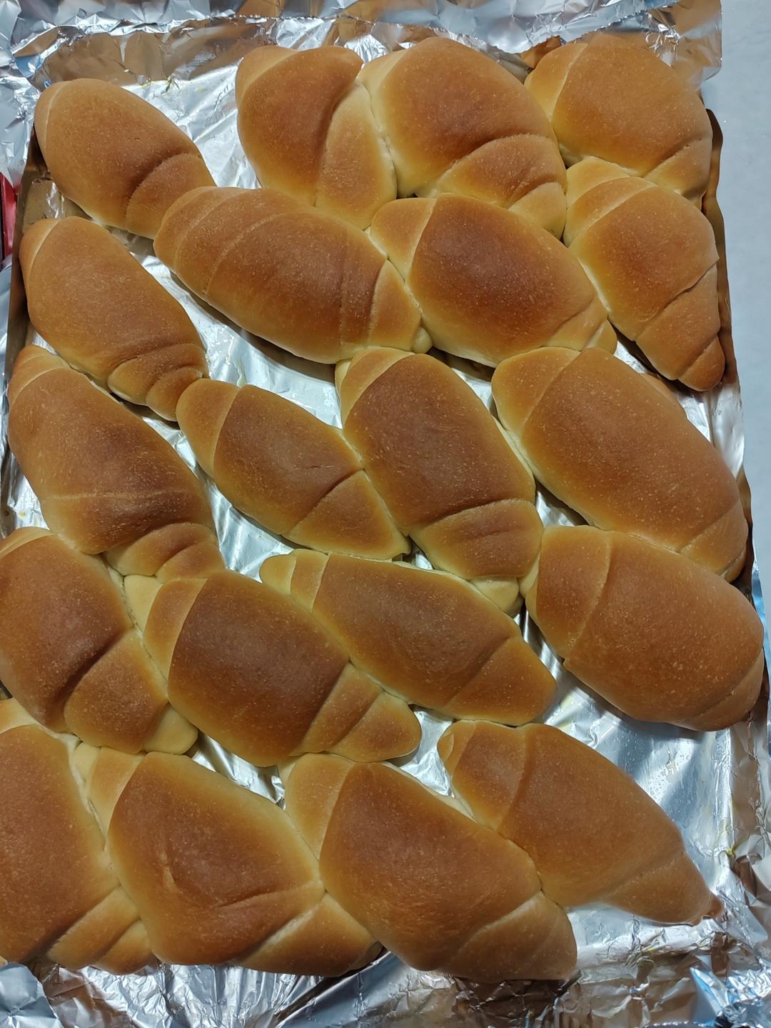 牛奶面包卷（直接法）