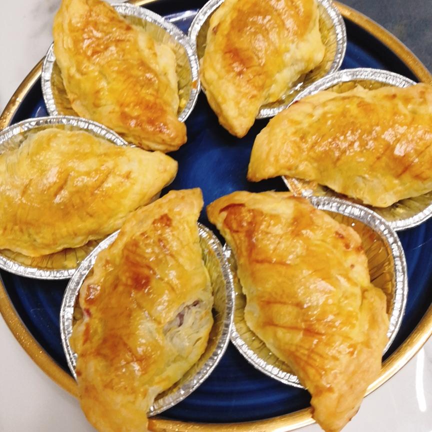 蛋挞皮版奶香紫薯芋泥酥，一定要尝试！新手第一次做就成功！的做法