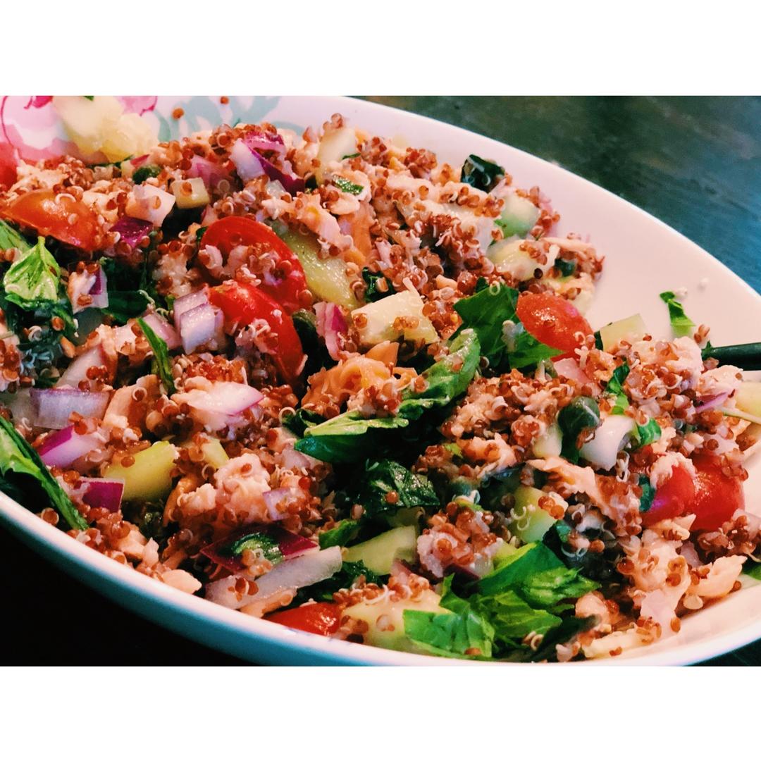 【健康三餐】藜麦Panzanella