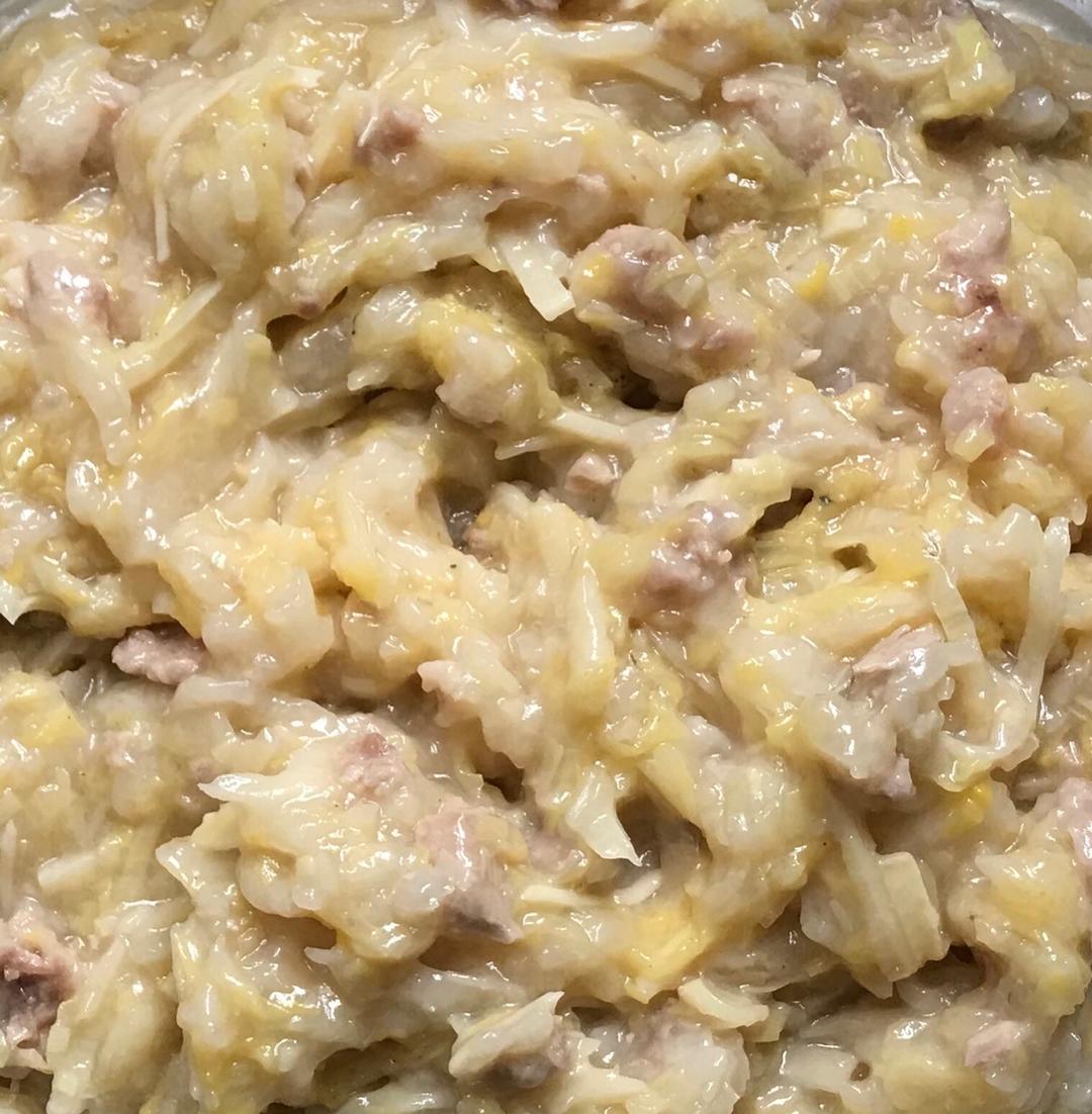 白菜烂糊肉丝