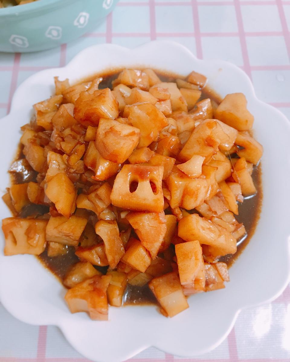 糖醋藕丁