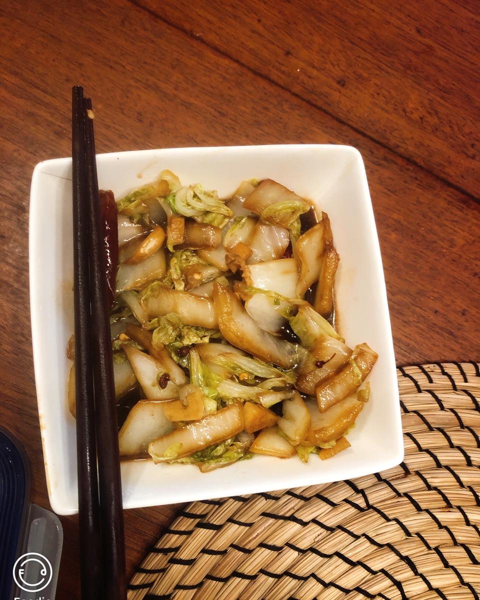 【减肥快手菜】酸辣白菜