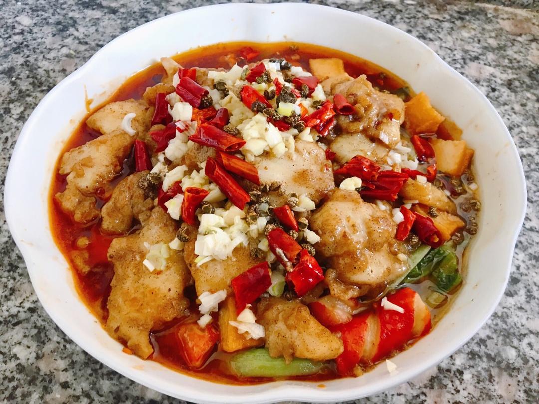 家庭餐厅之麻辣水煮鱼(家庭版)