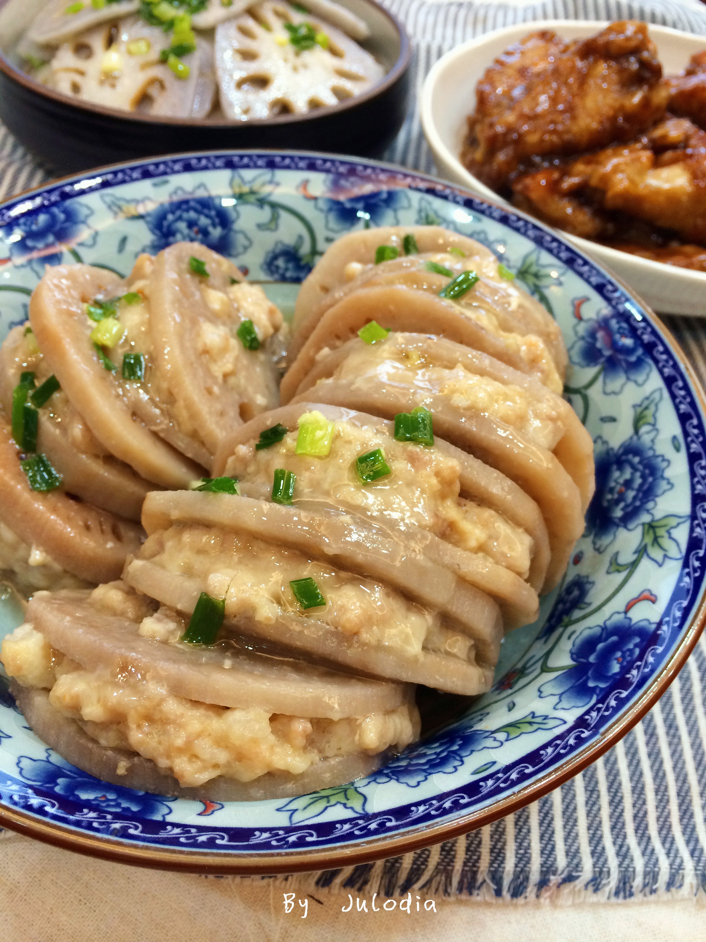 蒸藕夹