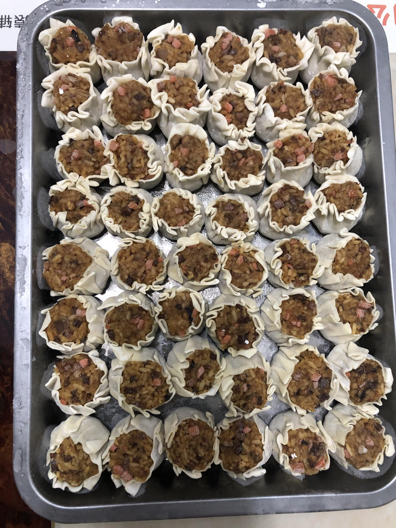猪肉春笋糯米烧麦