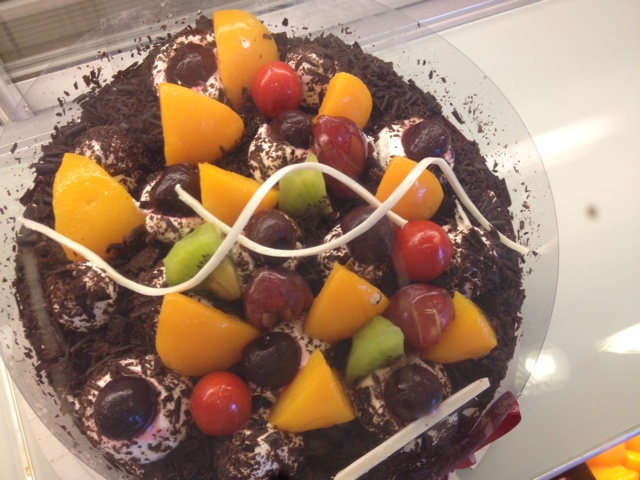 草莓戚风生日蛋糕