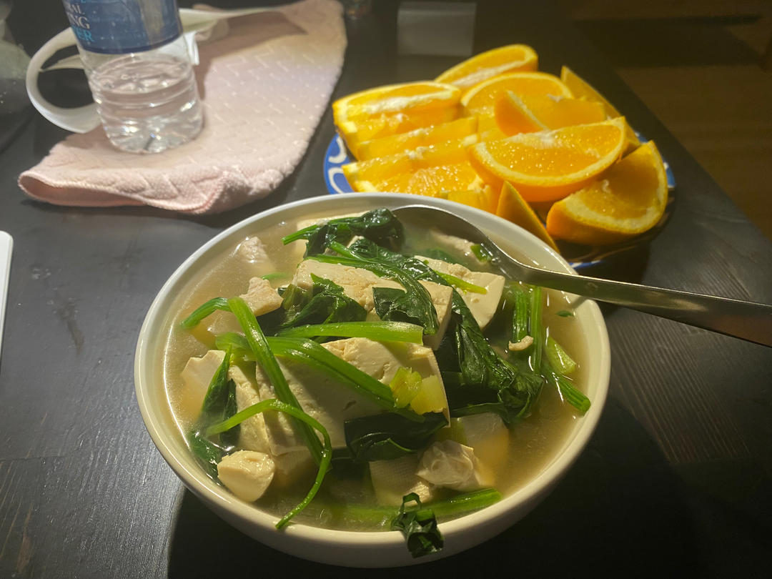 鲜到让人起飞的菠菜汤