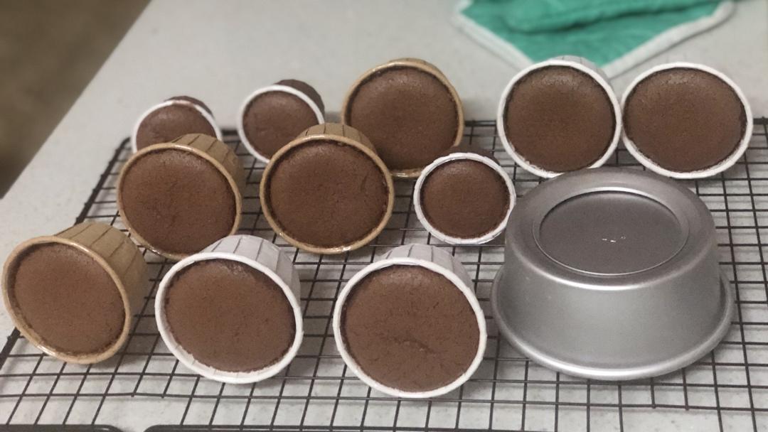 可可戚风蛋糕～8寸～百分百成功