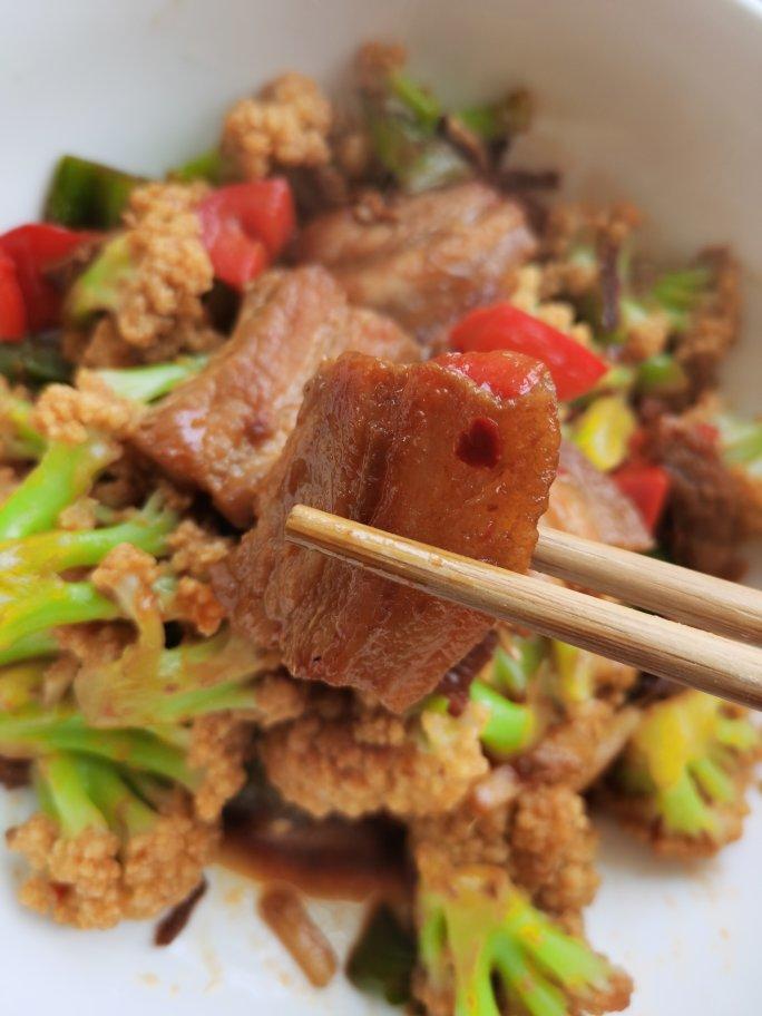 和饭店一个味道的干锅花菜