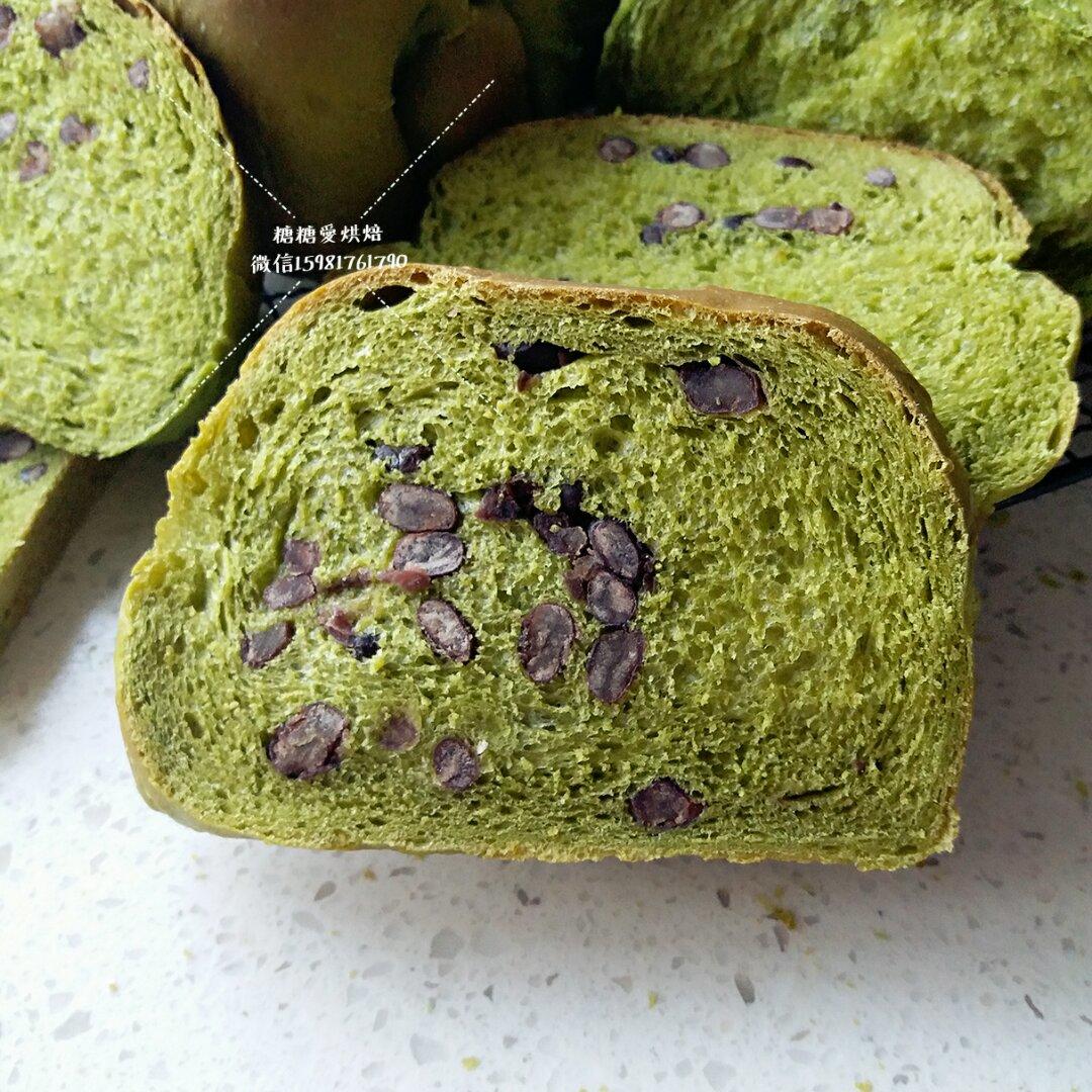 抹茶红豆吐司（详述手揉方法)