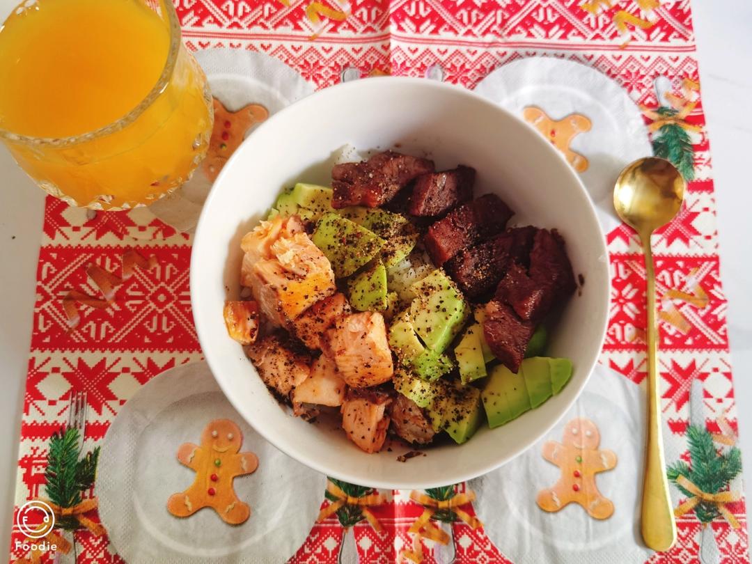 风靡全球的波奇饭poke bowl|健康又低脂🍱