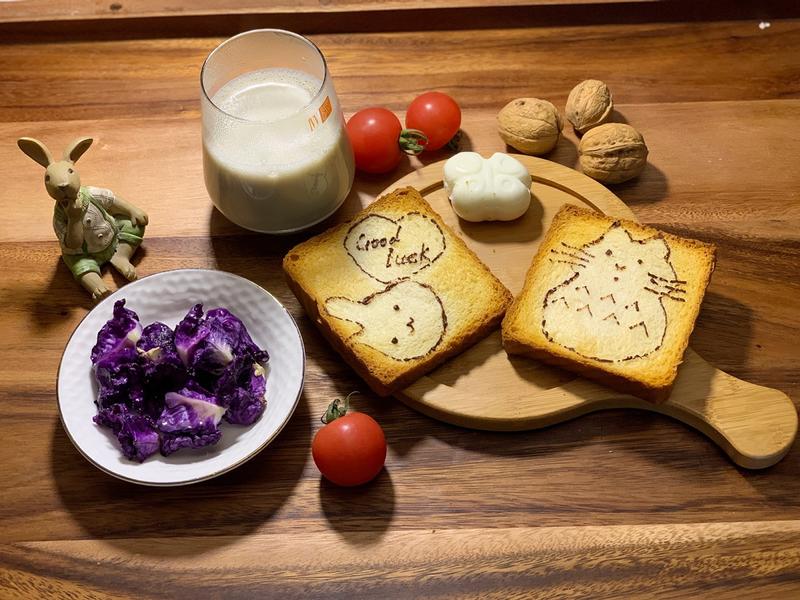 纯奶手撕吐司的做法 步骤1