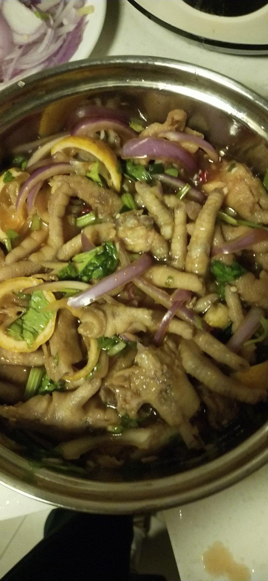 百吃不厌的柠檬鸡爪