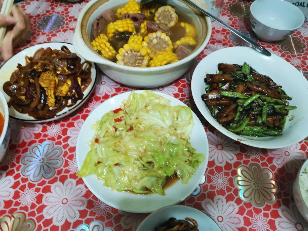 干煸豆角土豆