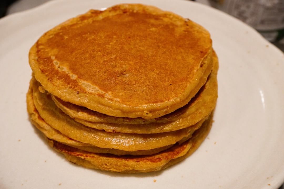 快手健康早餐!香蕉牛奶小饼(无糖无油低卡)