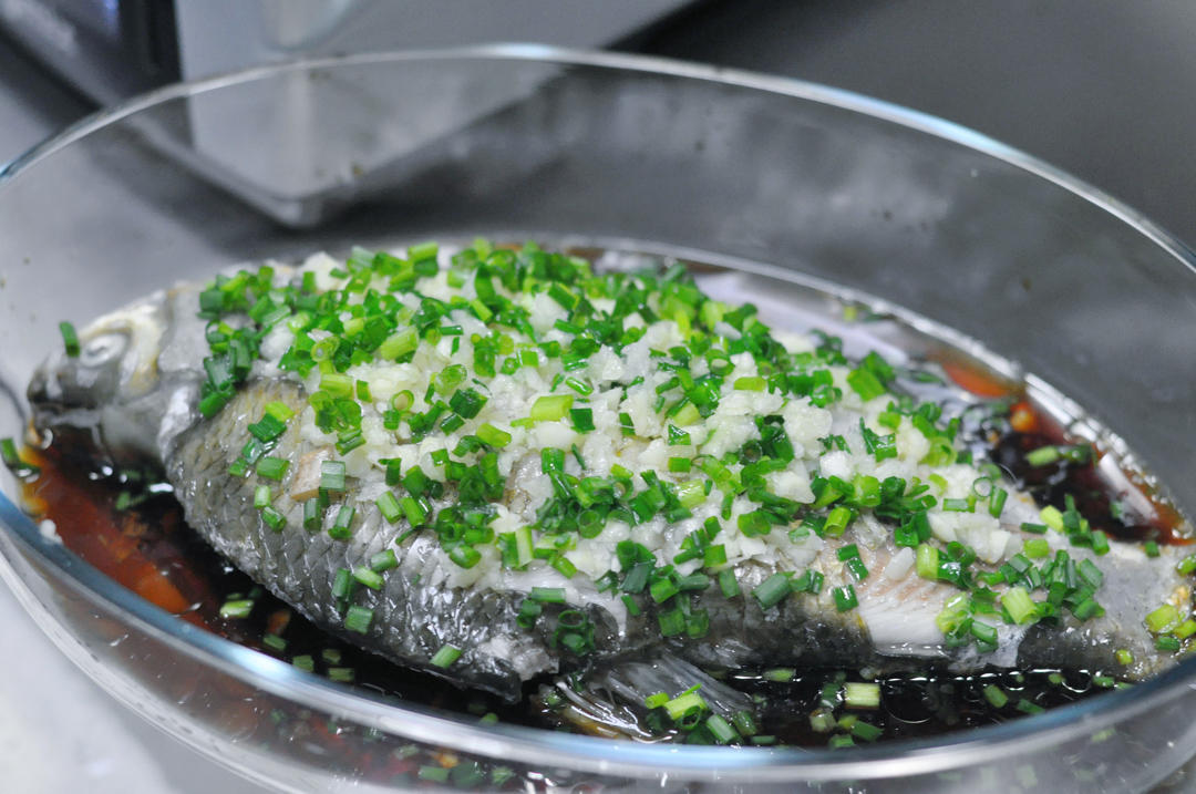 kimmy姐做的家常简单的葱油鳊鱼