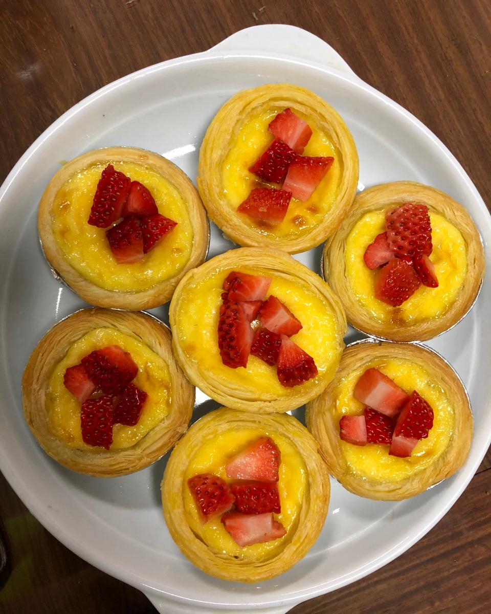 超完美味道超正的蛋挞配方，比KFC的还要嫩还要香~做过最好吃的蛋挞配方