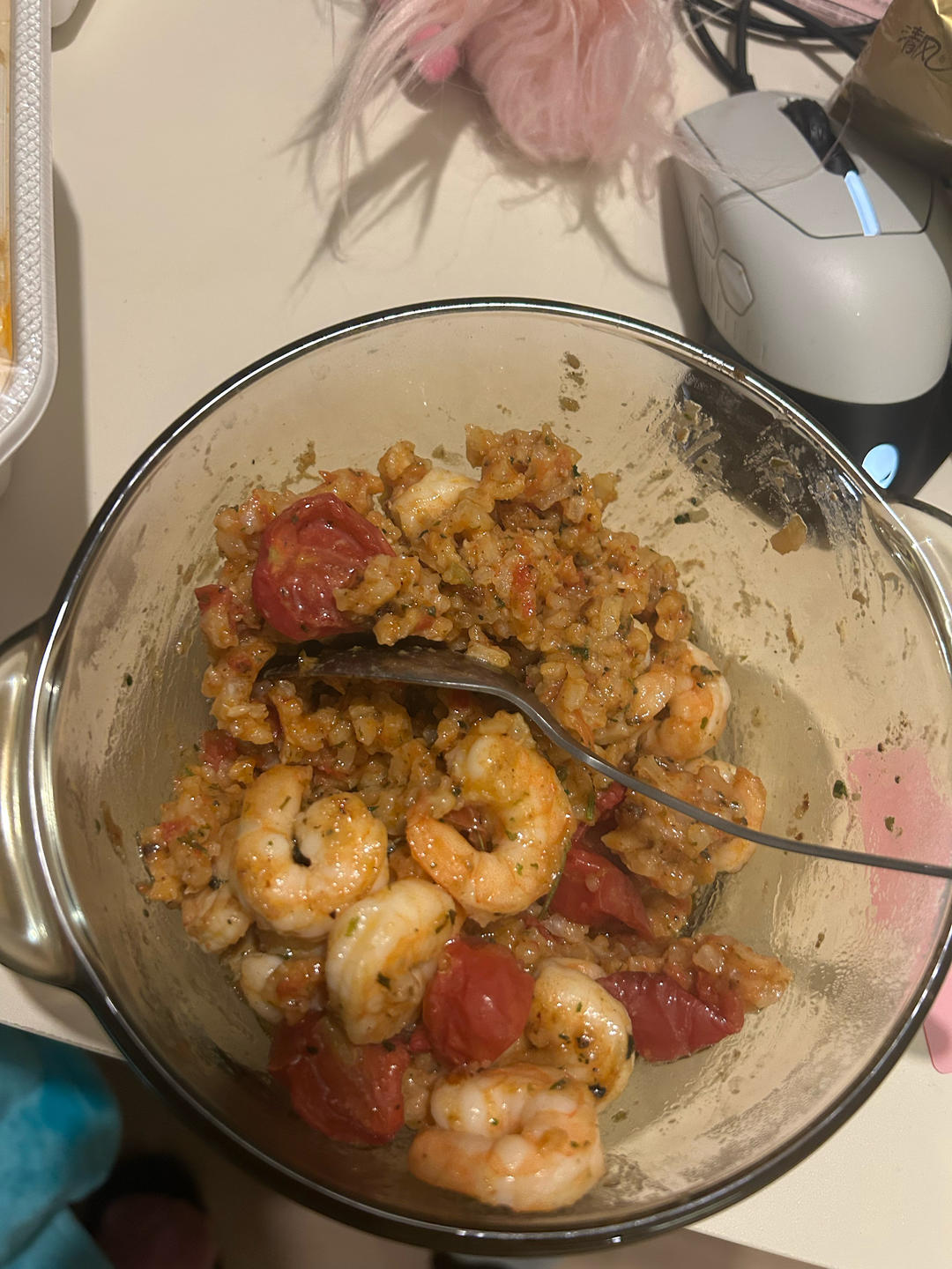 MS 番茄大虾risotto