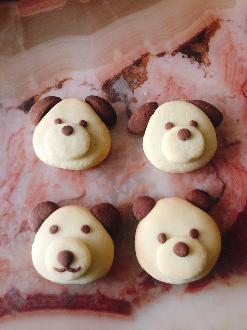 ppoisons做的可爱狗狗饼干香甜酥脆巨好吃