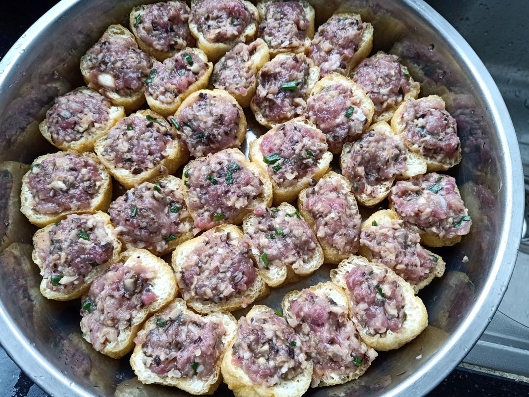 煎酿油豆腐