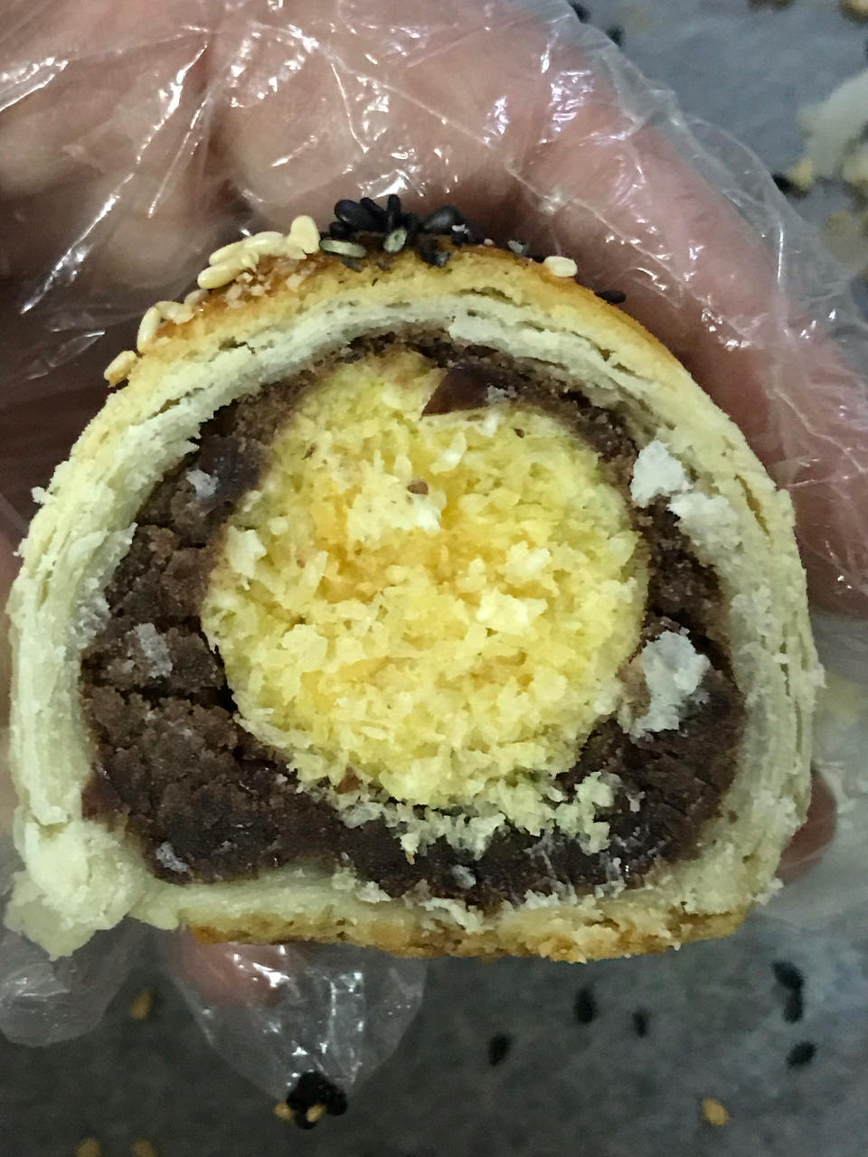 黄金椰蓉馅（附椰蓉酥、豆沙馅做法）
