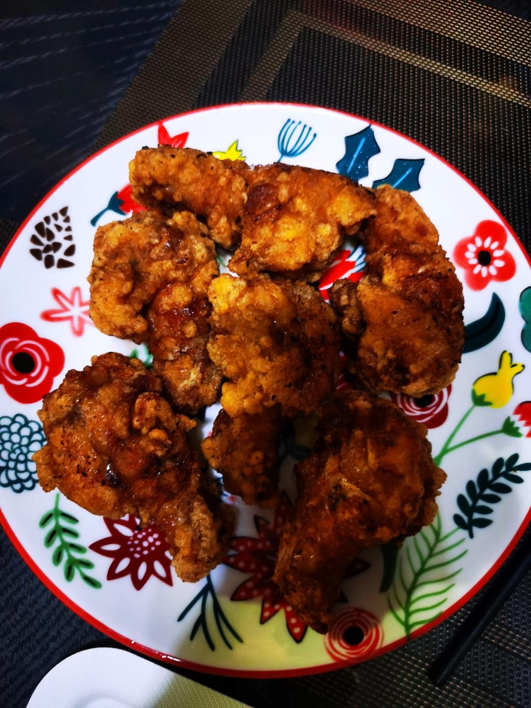 不用炸鸡粉也可以炸出酥脆炸鸡腿
