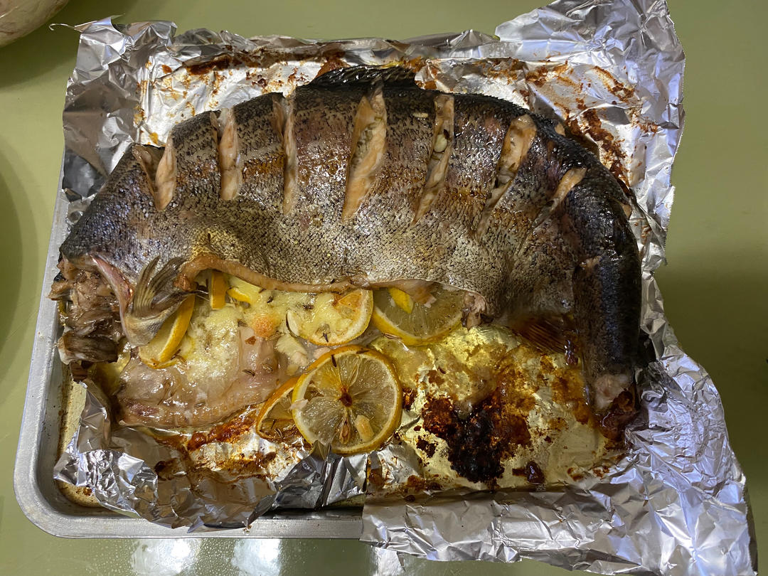 柠檬烤虹鳟鱼Rainbow trout