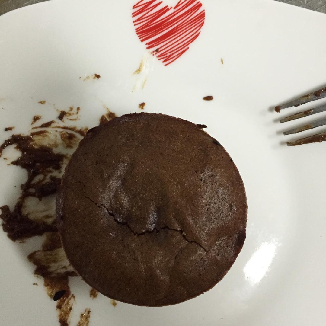 巧克力熔岩蛋糕