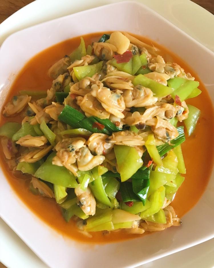 辣炒花蛤肉（去壳才能真正无泥沙！！！）