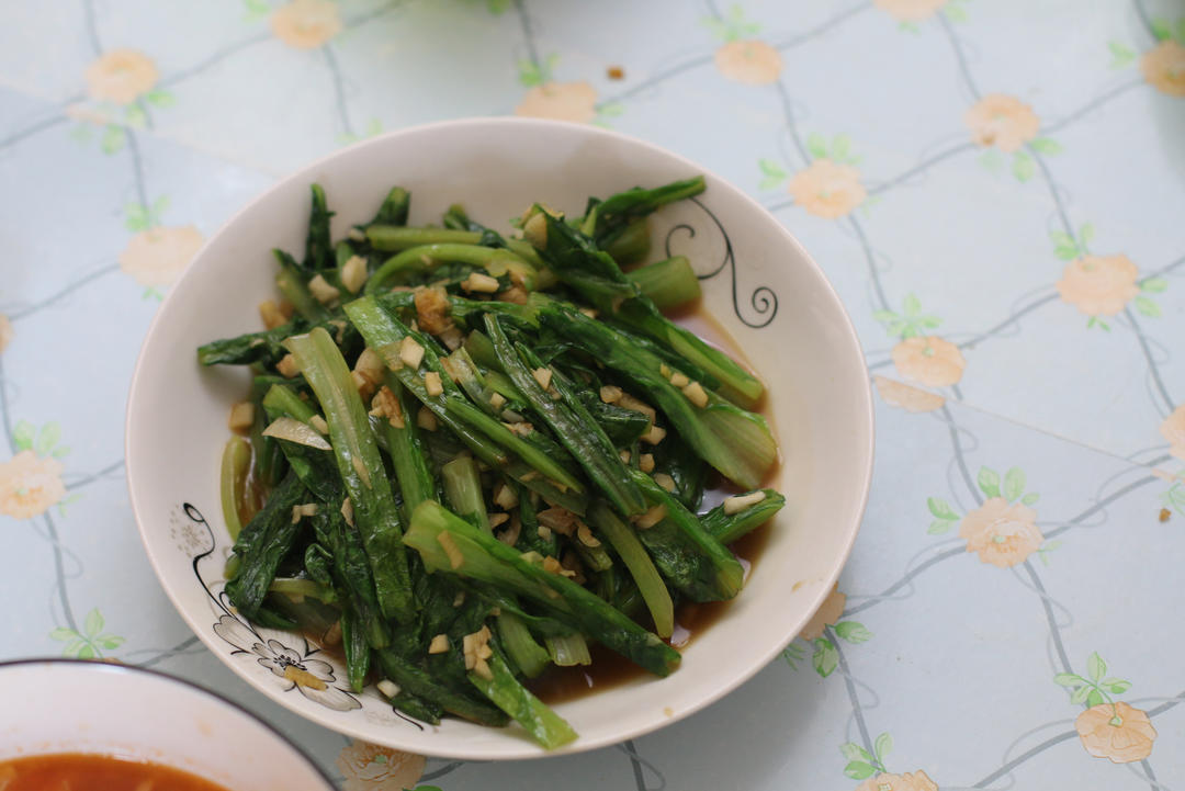 蒜蓉油麦菜（蚝油）